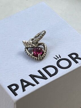 Pandora Snow White Apple Pendant